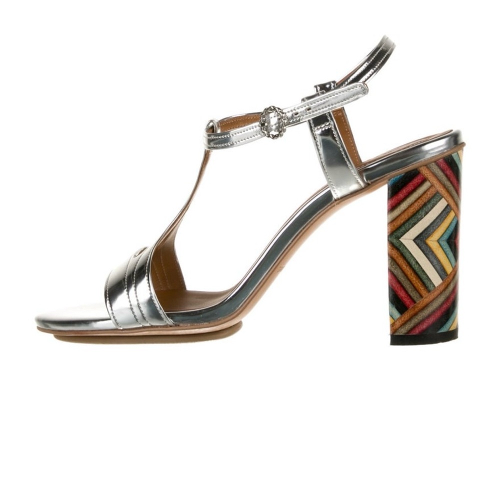 See by Chloe silver sandal 36